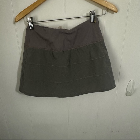 CRZ YOGA Gray Bubble Mini Skorts Casual - Picture 1 of 3